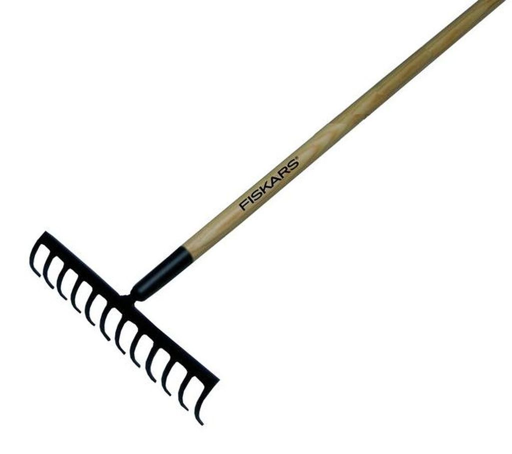 FISKARS Gartenrechen Solid 12 Zähne 155 cm