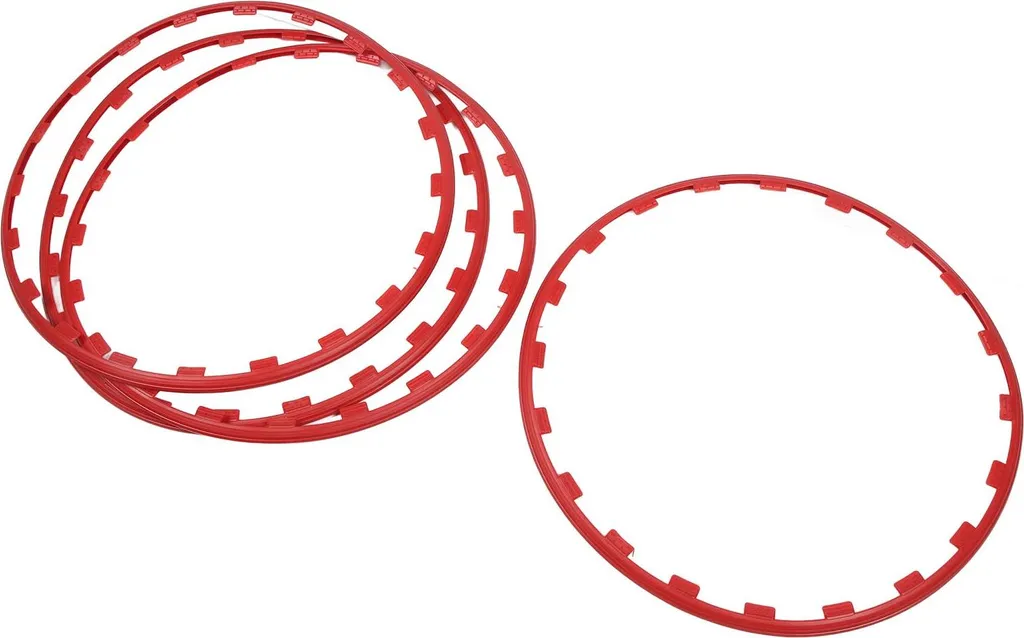 Protection de jante contre les rayures, kit anneau d'angle de roue 19"