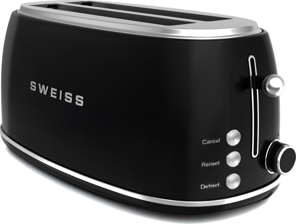 Grille-pain vintage - SWEISS - GRV9 - 2 fentes - 1500 W - Image du produit 