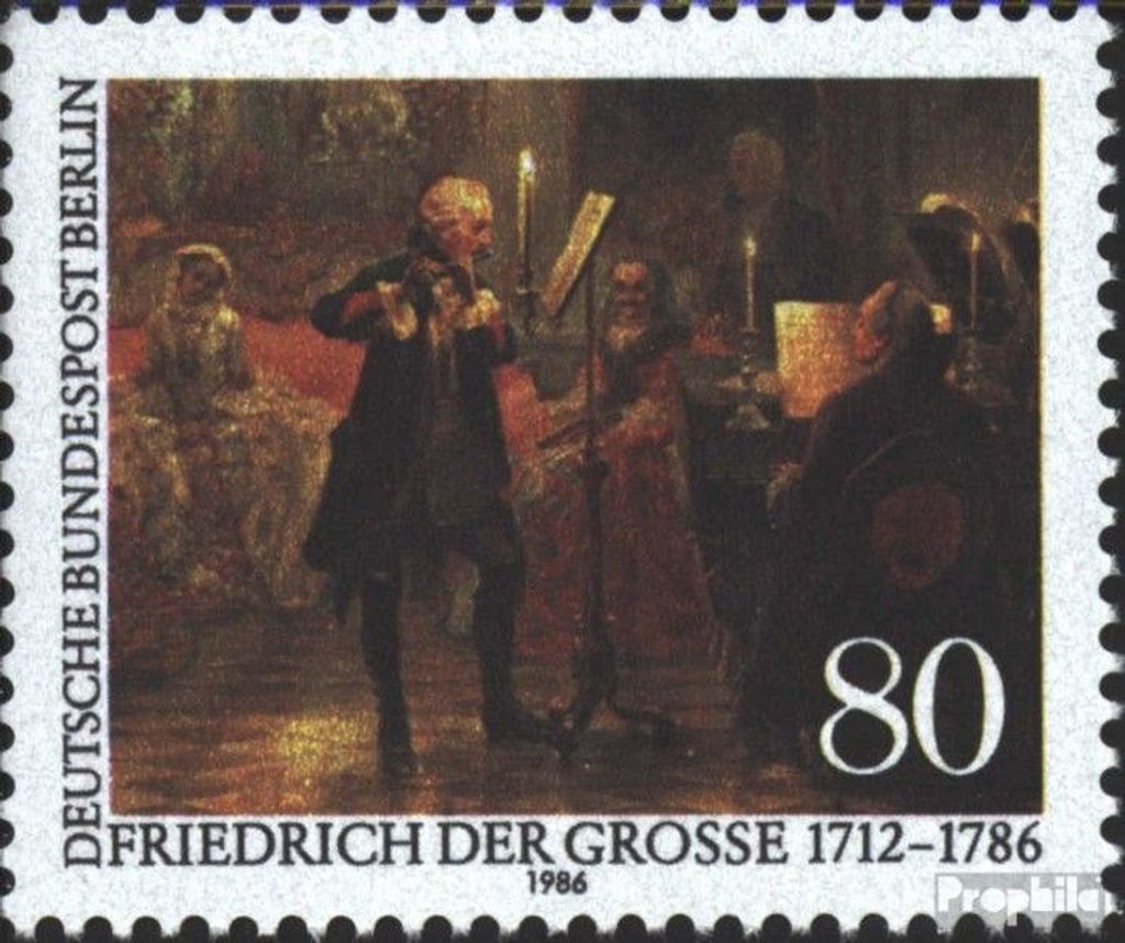Briefmarken Berlin (West) 1986 Mi 764 (kompl.Ausgabe) Produktbild 