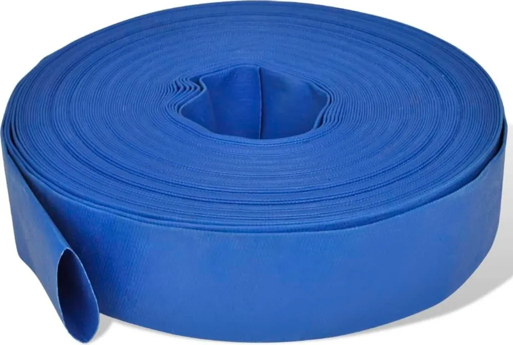 Tuyau plat pour vidange piscine 50 m 2 pouces PVC évacuation eau