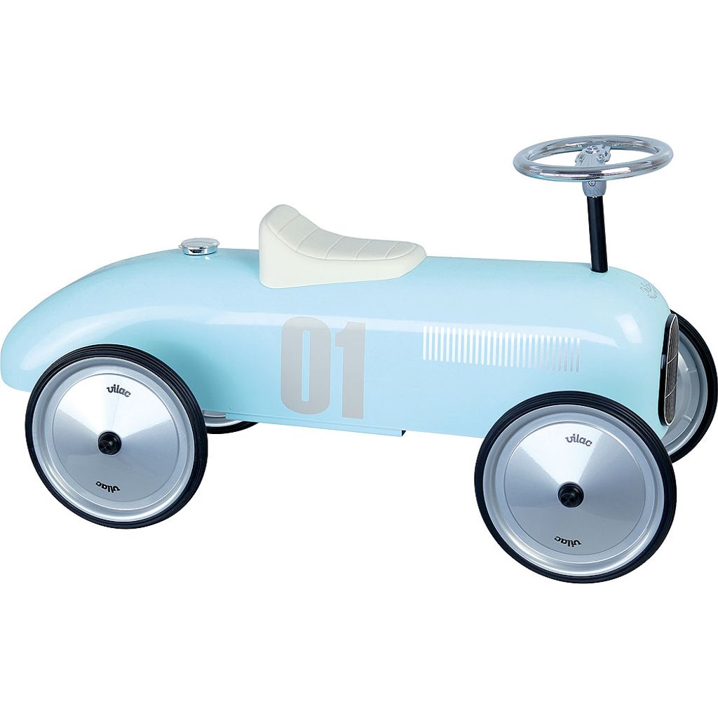 Vilac Metal Bleu Car, Vilac – Klassisches und langlebiges Auto für Kinder