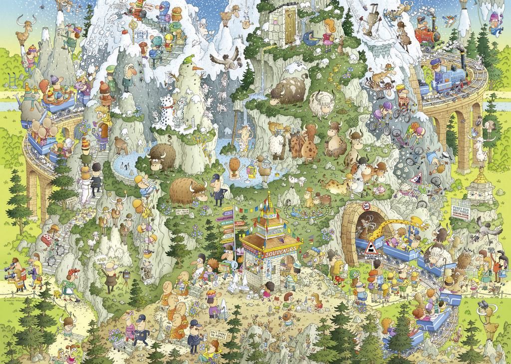 Heye Puzzle 30099, 1000 kusov, Umenie Obrázok produktu 
