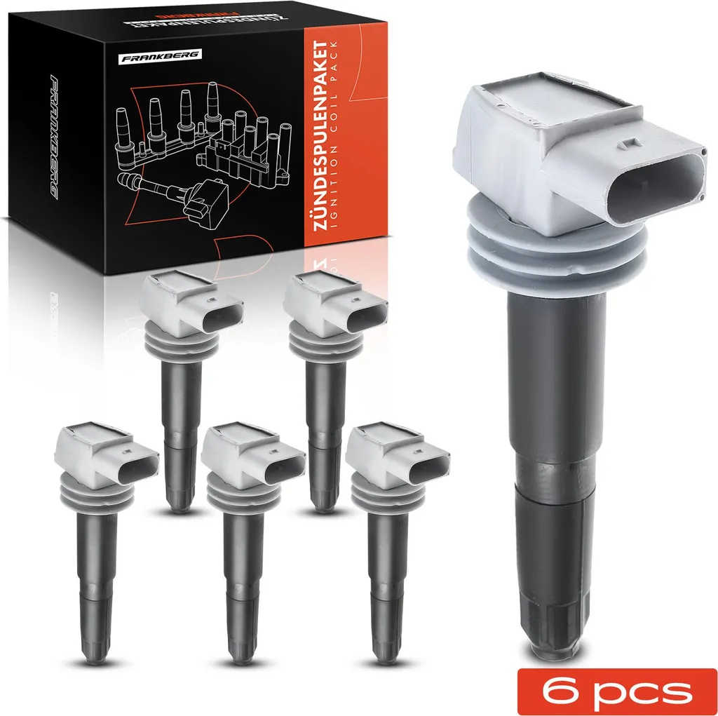 Bobina di accensione modulo di accensione Frankberg 6x per Porsche 911 Cabriolet Targa Boxster Spyder Cayman 3.6L 4.0L 2.7L 2006-2019