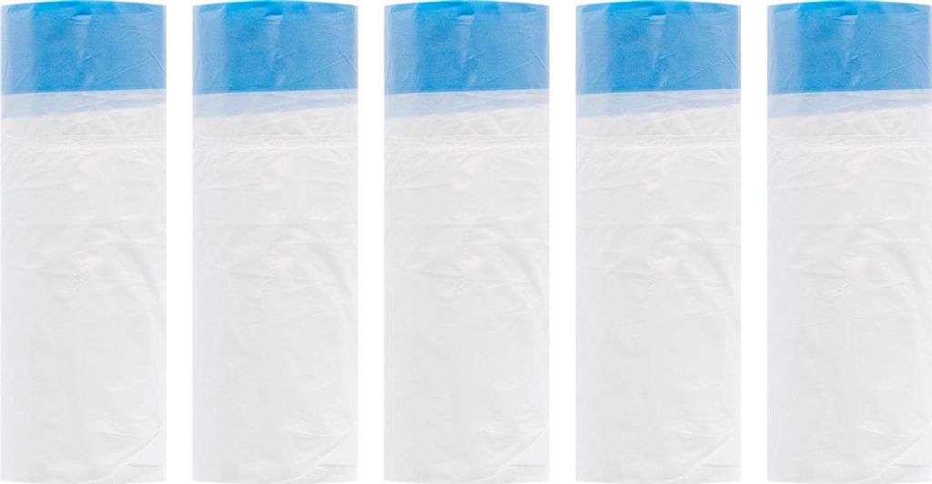 Hombli HBLA-0100, Katzentoiletten-Abfallbeutel, Weiß, HBLB-0109, 43 mm, 43 mm, 140 mm