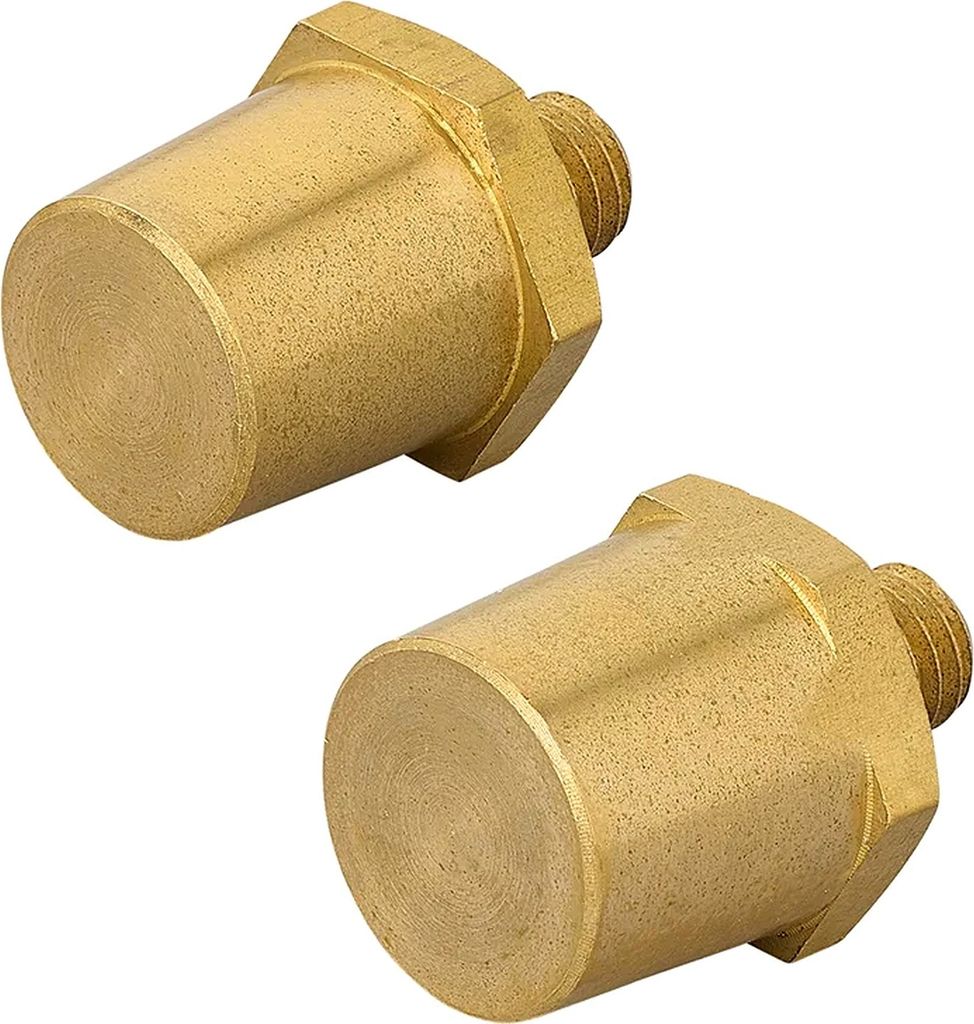 2x Batteriepoladapter Messinggewinde M8 – Plus/Minus Produktbild 