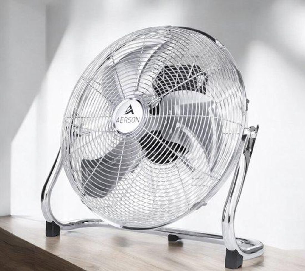Ventilateur sur pied de 40 cm avec trois vitesses, 100W. Image du produit 