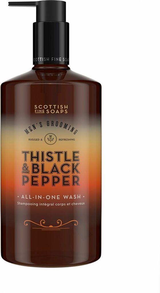 Scottish Fine Soaps 2in1 Duschgel Thistle & Black Pepper 500ml