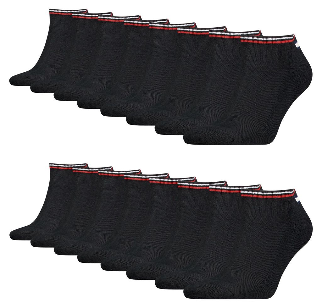8 Paar Tommy Jeans Herren Sneaker Iconic Socken Produktbild 