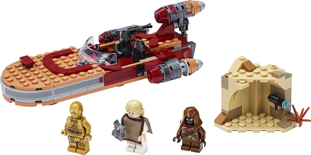 LEGO 75271 Star Wars Luke Skywalkers Landspeeder Bauset mit Produktbild 7