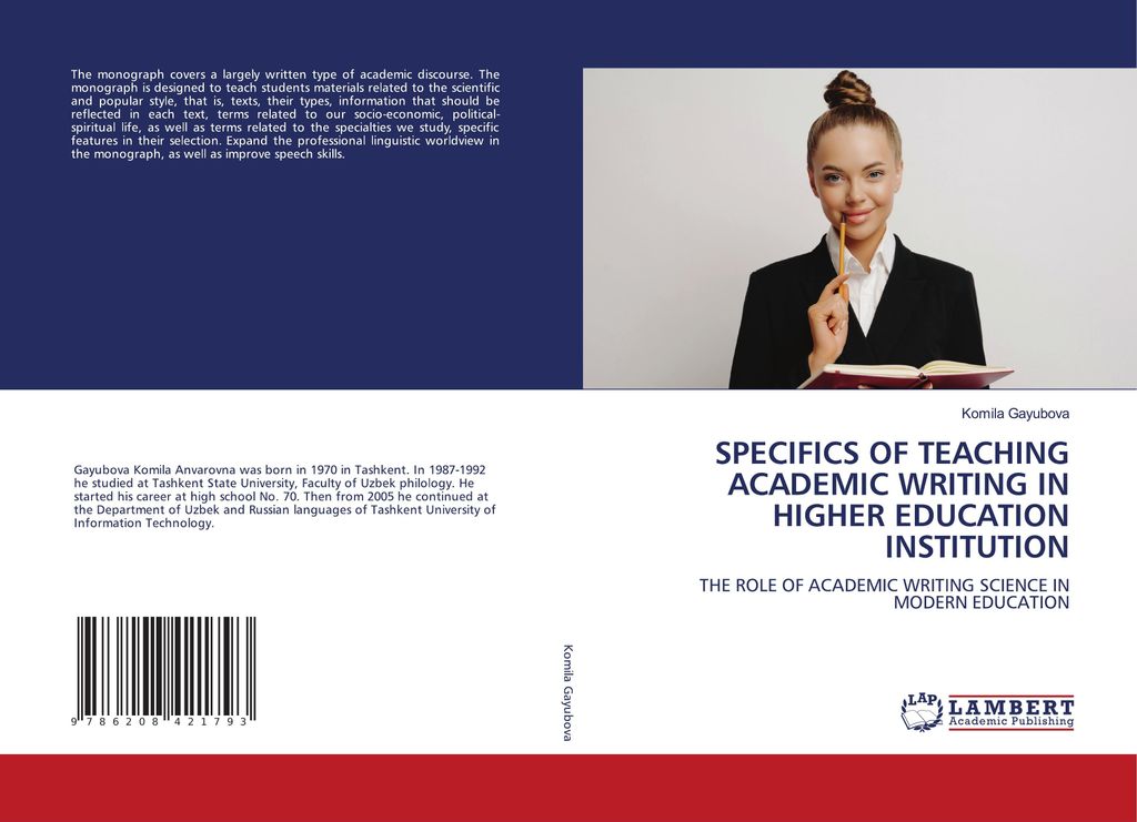 Specifics Of Teaching Academic Writing In Higher Education Institution