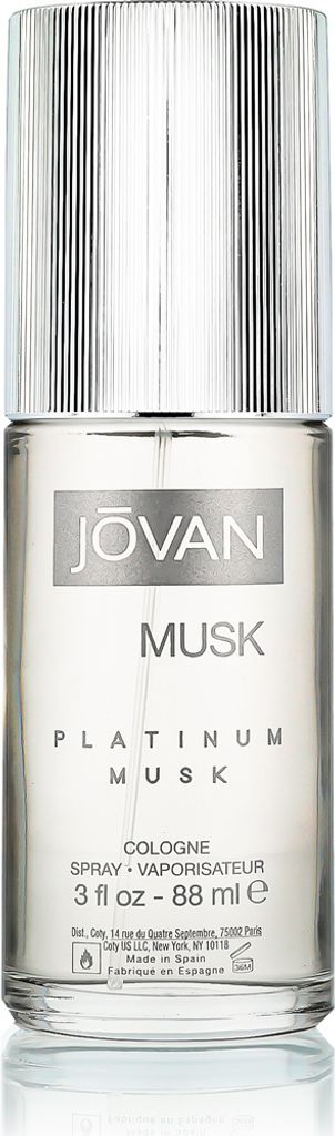 Jovan Musk for Men Platinum Musk Eau de Cologne 88 ml (man) Produktbild 