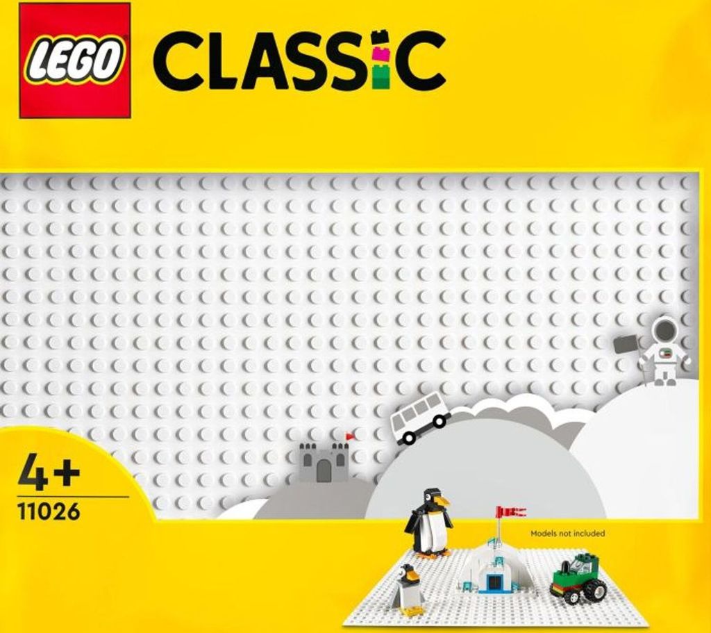 LEGO® Classic 11026 Tavola da costruzione bianca Immagine del prodotto 