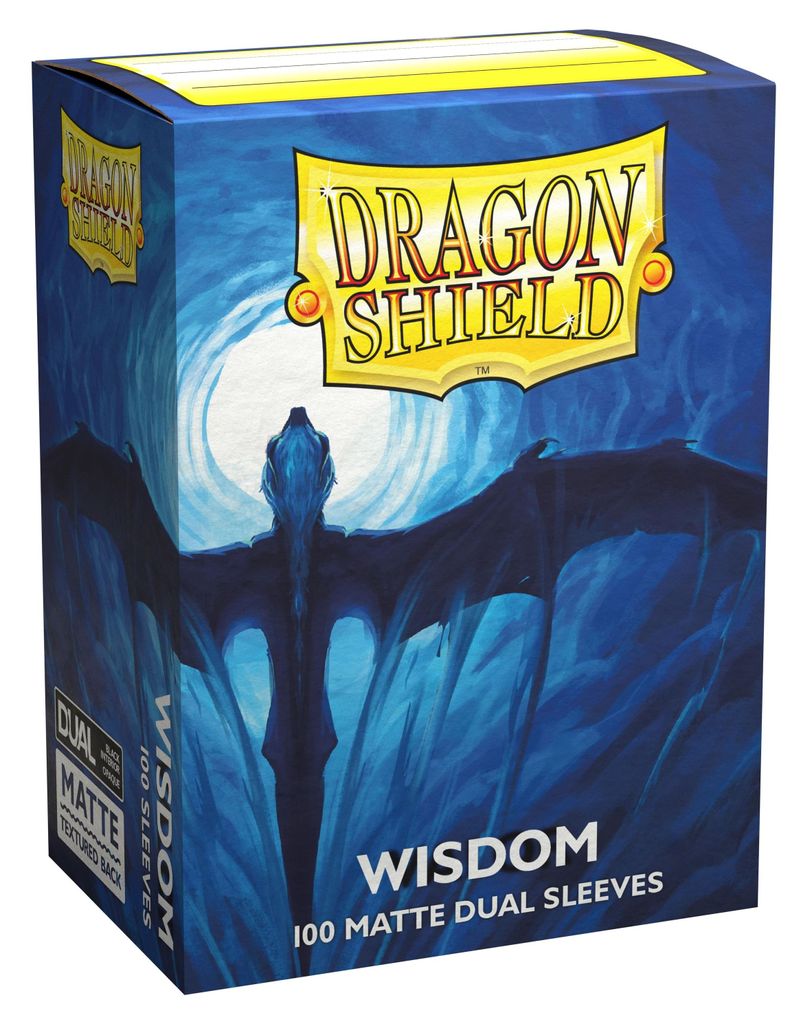 Dragon Shield Wisdom, Kartenhülle, Blau, 100 Stück(e) Produktbild 