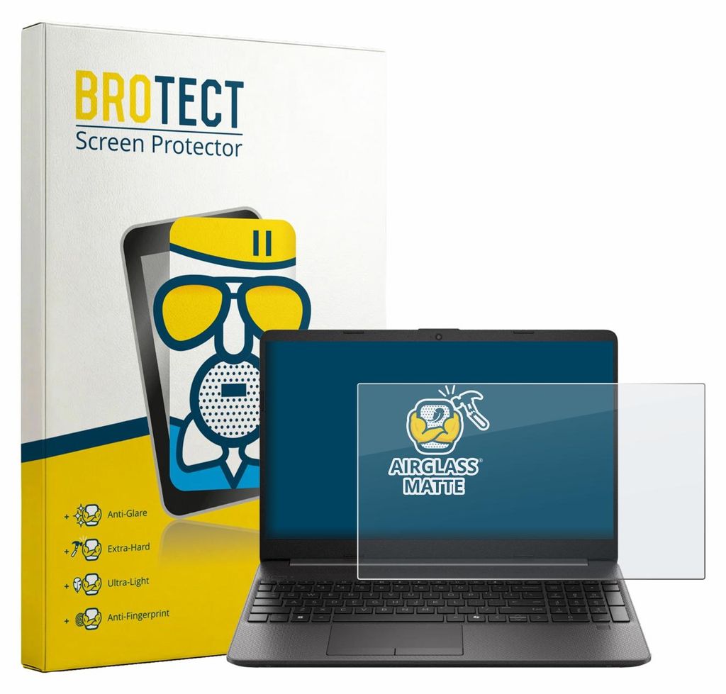 BROTECT Entspiegelungs Schutzglas für HP EliteBook 250RT G9 Schutzfolie Panzer Folie Glas Display Schutz matt