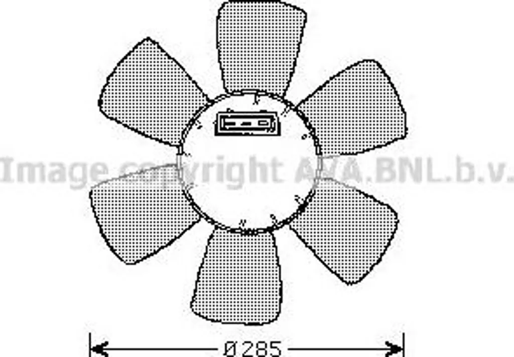 Moto-ventilateur de Refroidissement pour VW Polo 6N et Seat Inca - AVA