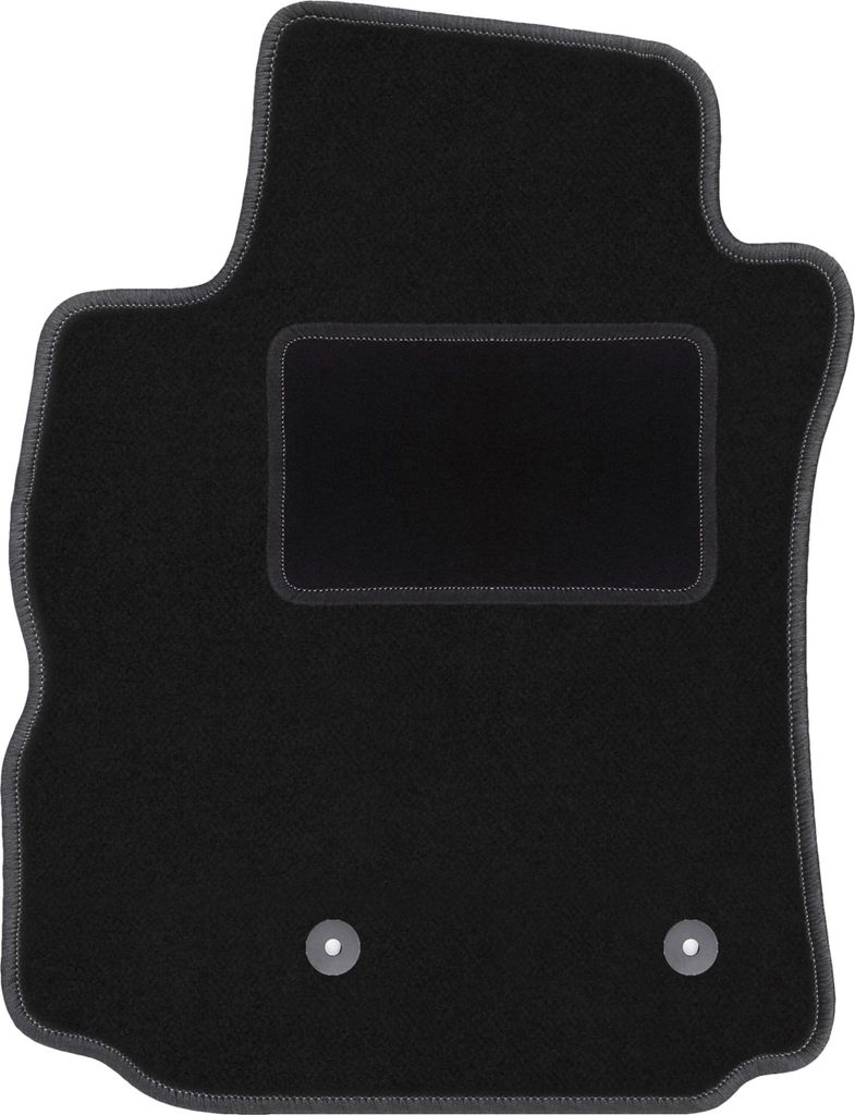 Fahrermatte schwarz für: Renault Modus Minivan (2004-2012)