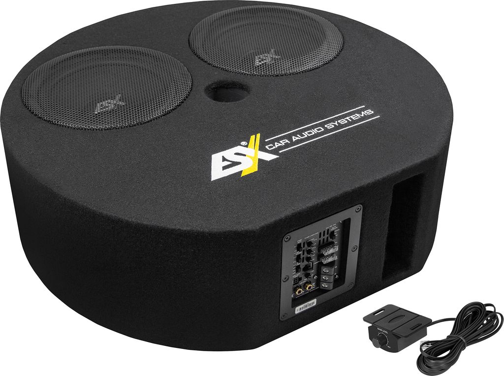 ESX DBX800A Subwoofer double actif 2 x 20 cm Image du produit 