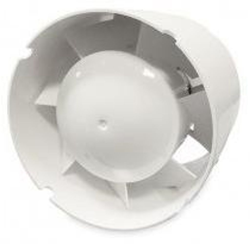 A white exhaust fan with visible blades.