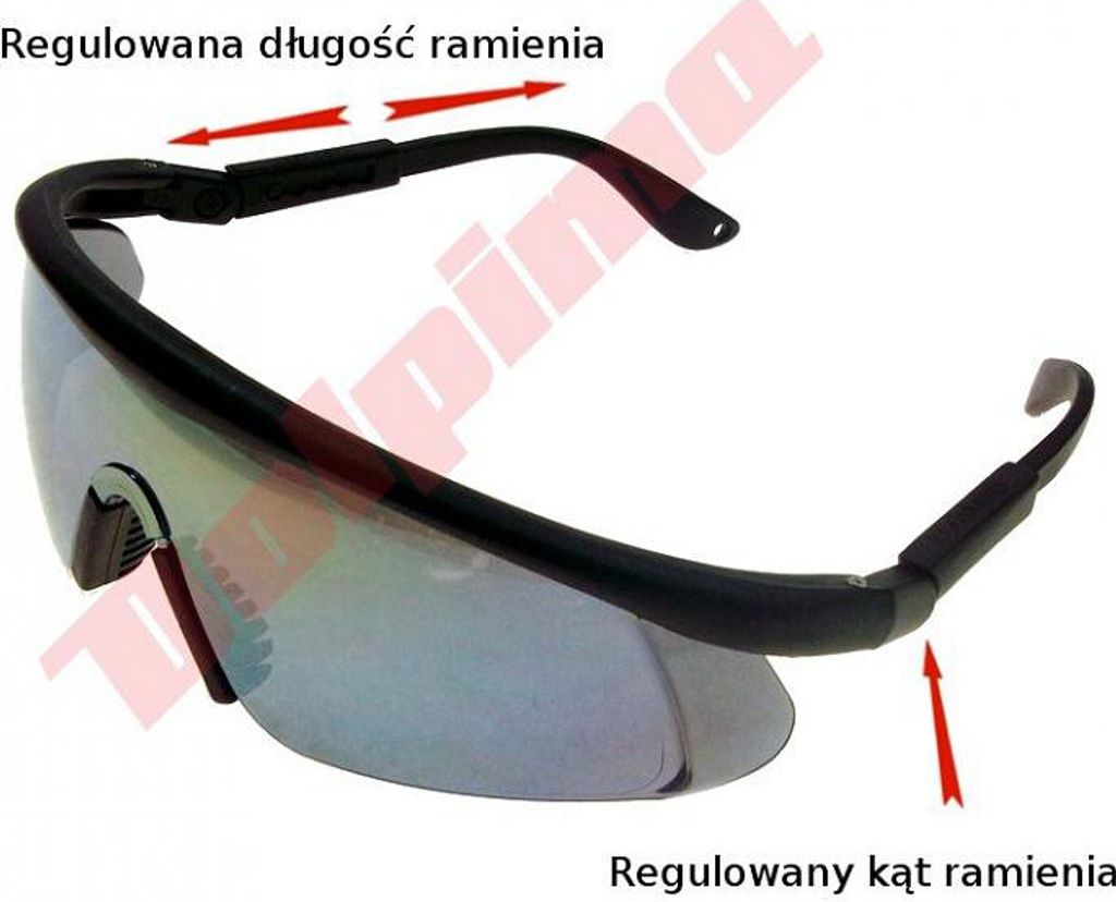 Arbeitsschutzbrille, Golden Verspiegelt