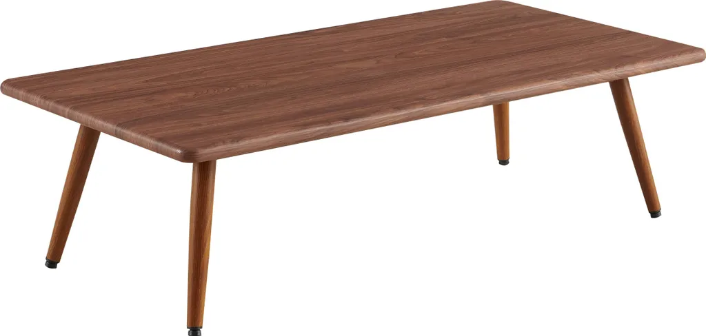 Table basse rectangulaire MDF bois stable - Oviala Silla facile à monter