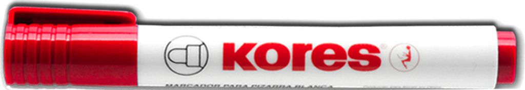 Kores Whiteboard & Flipchart Marker "K Marker" rot 3-5 mm