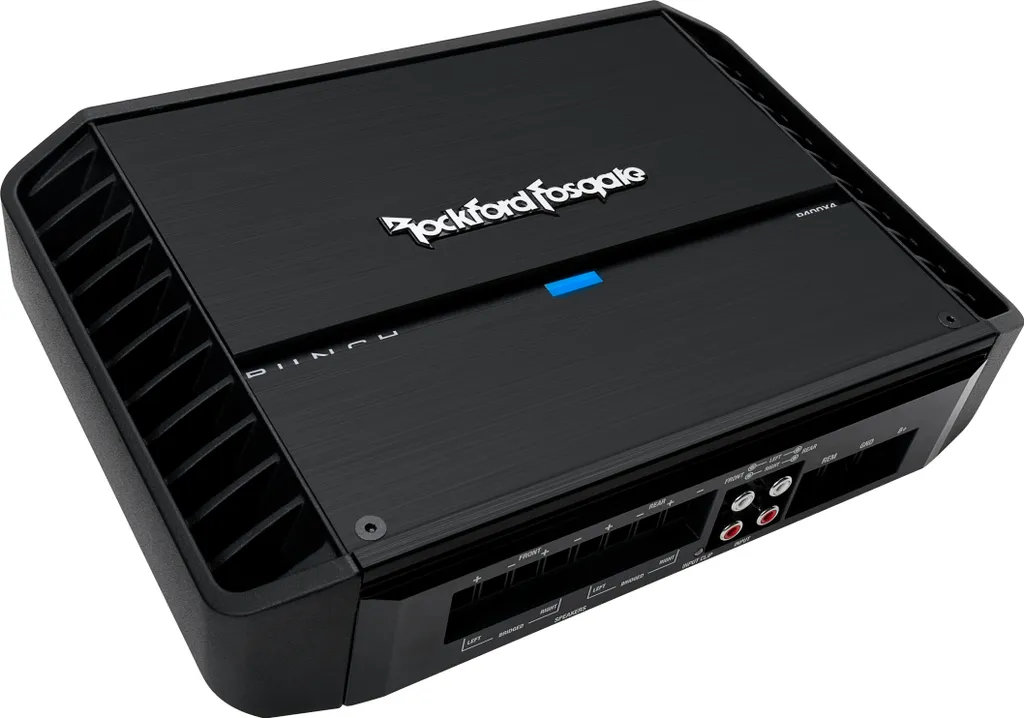 Amplificateur P400X4 Rockford Fosgate avec Technologie CLEAN et Punch