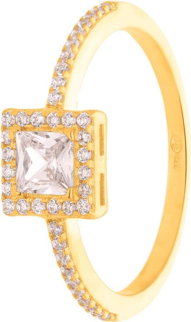 SuzanGold Goldring Damen Echtgold Royalty Ring aus 375 Produktbild 