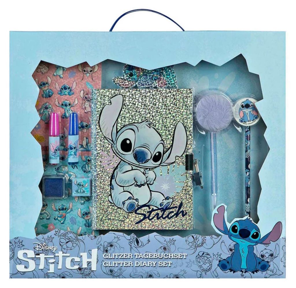 Set di agende glitterate Lilo & Stitch Agenda Disney con Immagine del prodotto 