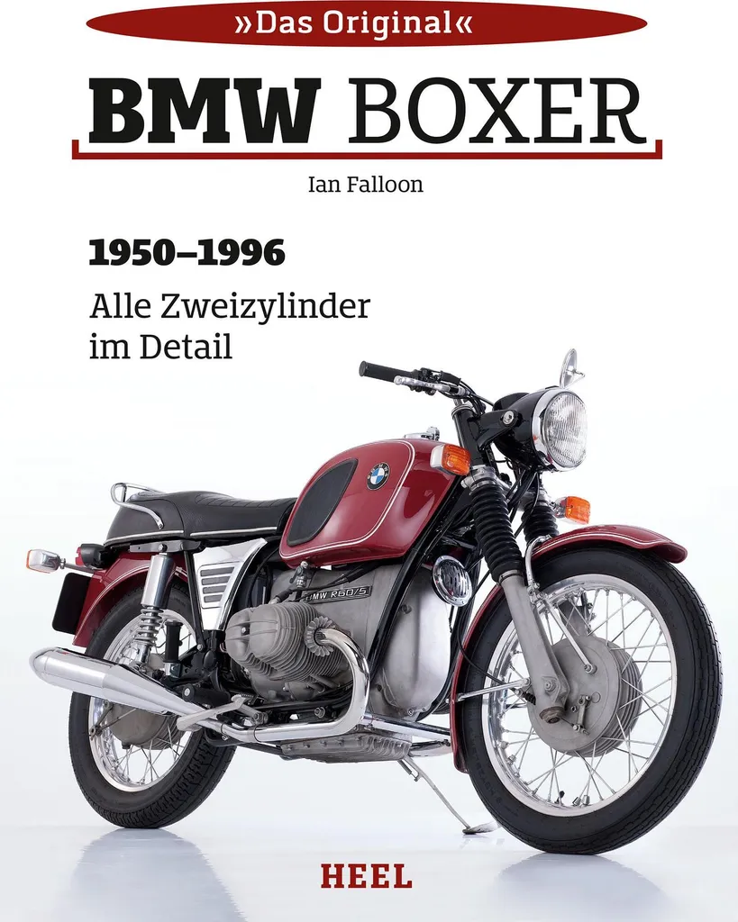 BMW Boxer T-shirt en Coton Bio avec Logo Vintage pour Homme et Motard