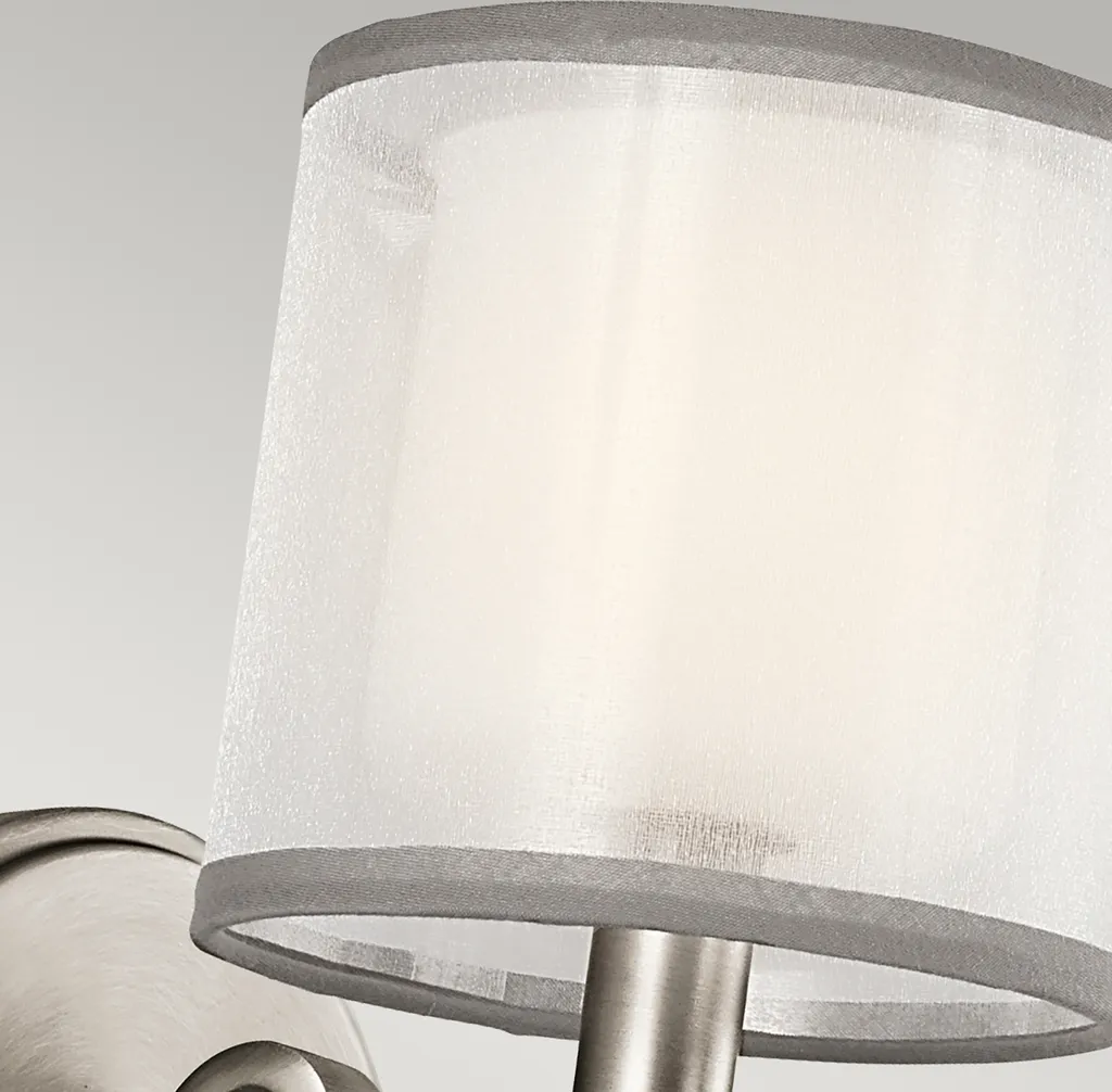 Lampada Parete Peltro e Vetro Lino H 27,3cm - Qualità e Durata - 4