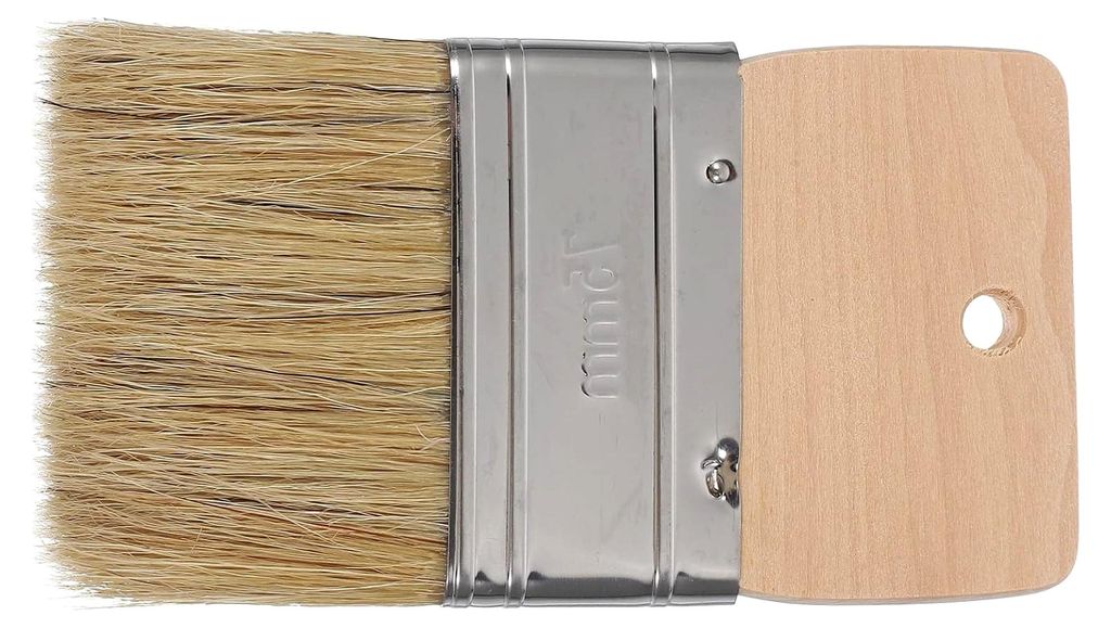 Strandsandentferner Pinsel 3 Zoll mit Holzgriff und natürlichen Schweineborsten für Möbel und Malerarbeiten, multifunktionale Sandbürste für K...