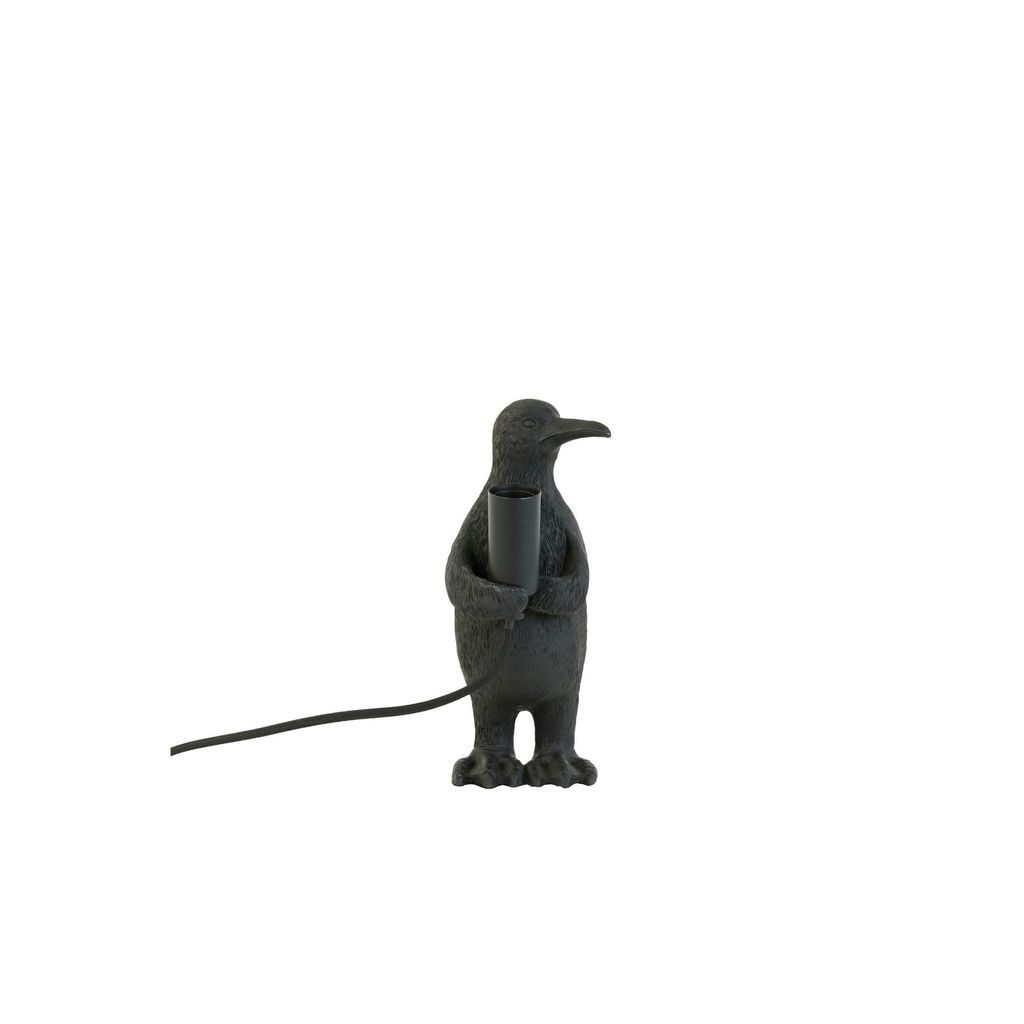 Light & Living - Tischleuchte Penguin - Schwarz - Produktbild 