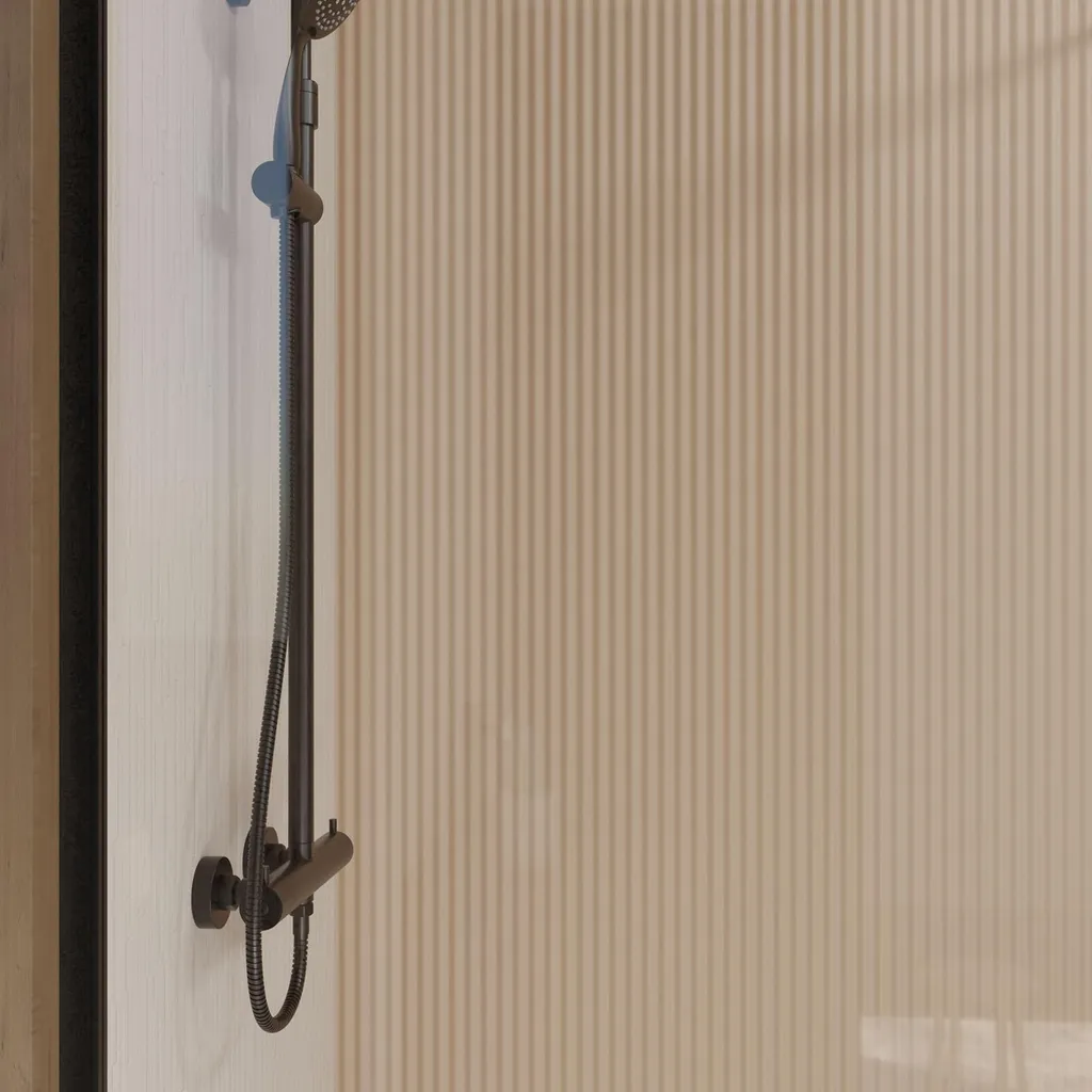 Paroi de douche 80 cm verre anticalcaire contre les traces de calcaire