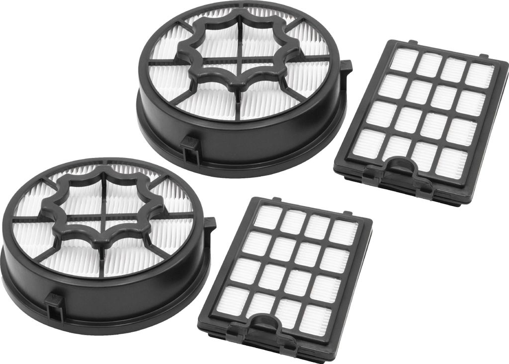 vhbw 2x Abluft-Filter, 2x HEPA-Filter, 2x Vormotor-Filter Produktbild 