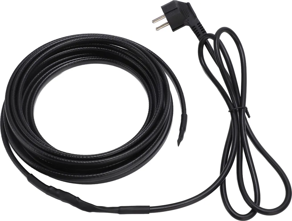 Câble chauffant auto-régulant 5m avec prise UE 220V pour tuyauterie