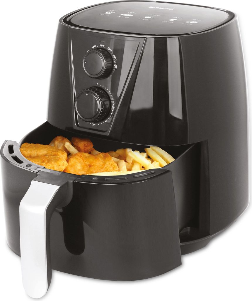 Emerio Heißluftfritteuse Smart Fryer 3.8L schwarz Cool tou Produktbild 