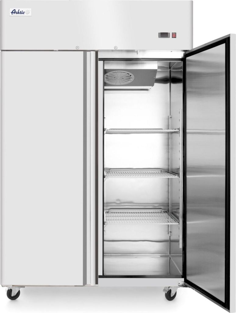 HENDI Tiefkühlschrank zweitürig 1300 l Profi Line 230V 800W