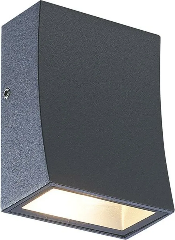 Applique LED anti-corrosion IP65 3W pour façade humide Gris LG1041G ACA