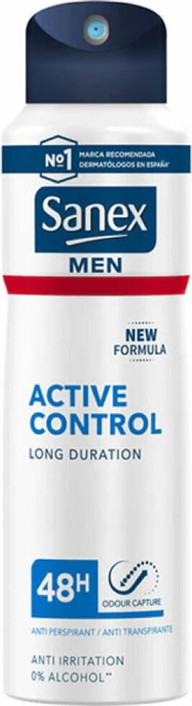 Sanex Men Active Control 48h deodorant ve spreji 200ml Obrázek produktu 