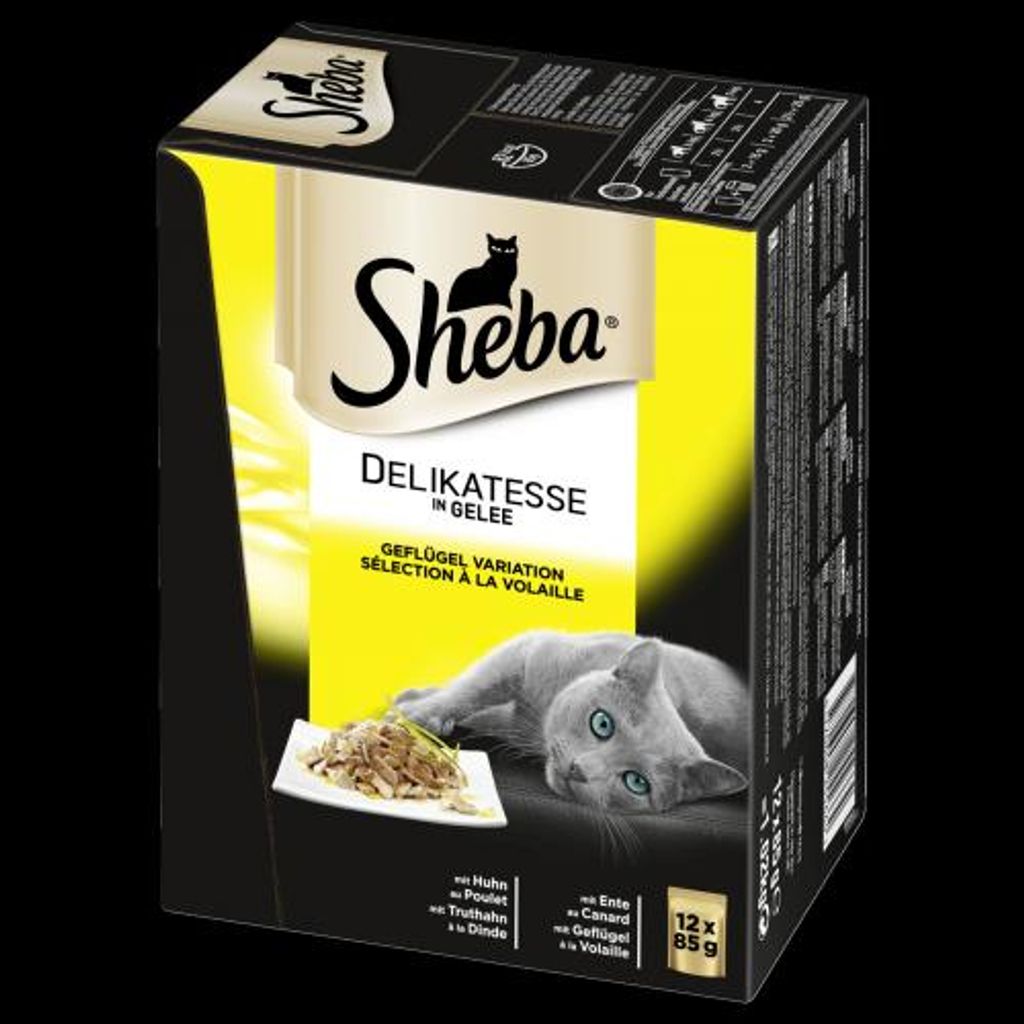 Sheba vrecúško 12x 85g pochúťka v želé - hydinová variácia Obrázok produktu 