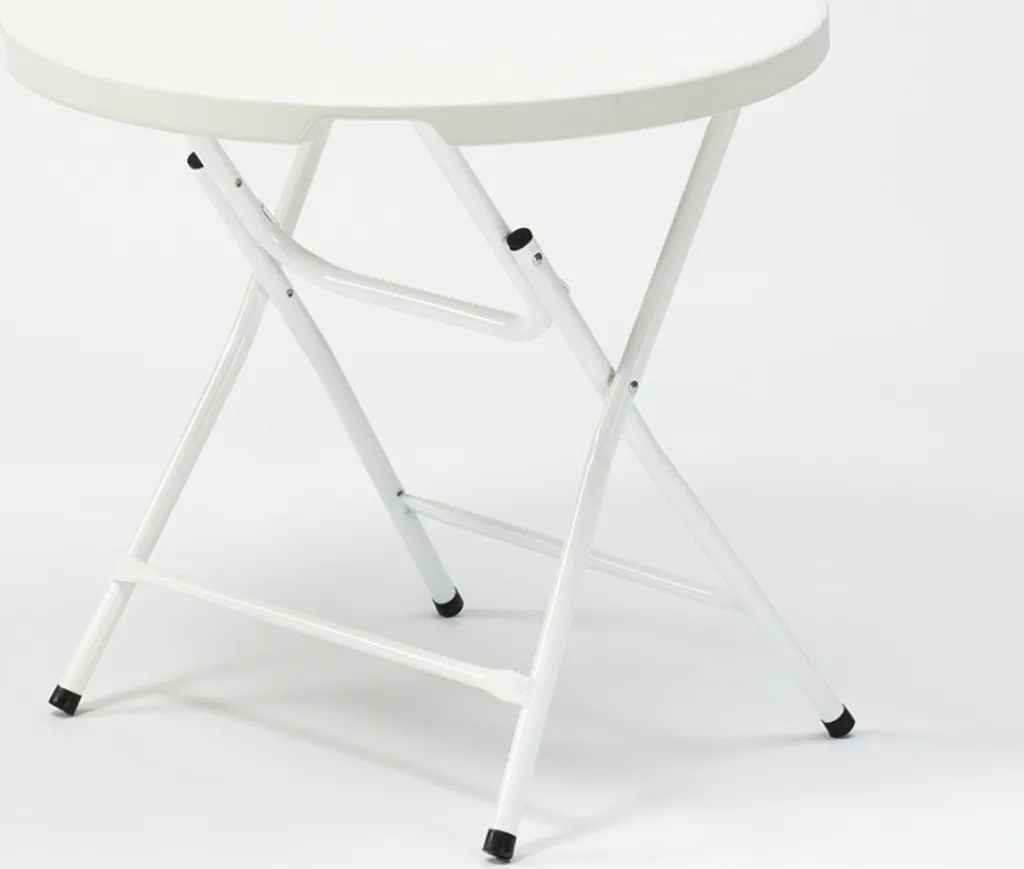 Table pliante de jardin Arthur 80 cm camping portable résistante - 6