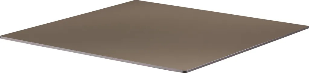 Top Tavolo Bar 60x60 Opéra Oviala Taupe | Resistente e Reclinabile