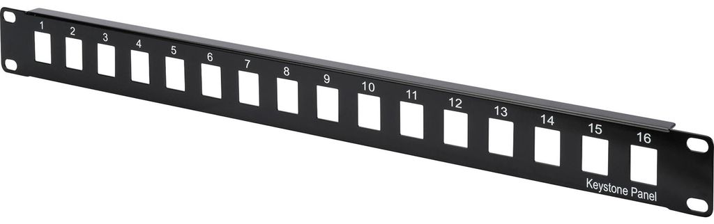 DIGITUS DN-91400, 19-inch modulaire patchpanel, leeg Productafbeelding 