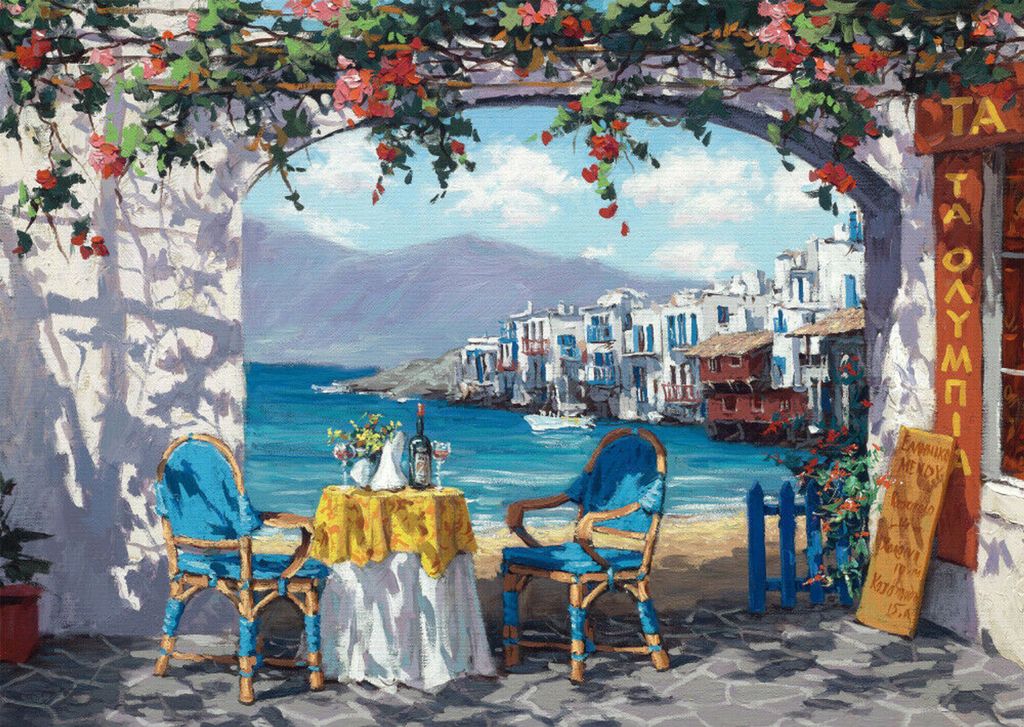 Schmidt Spiele Rendezvous auf Mykonos, 1000 Stück(e), Produktbild 