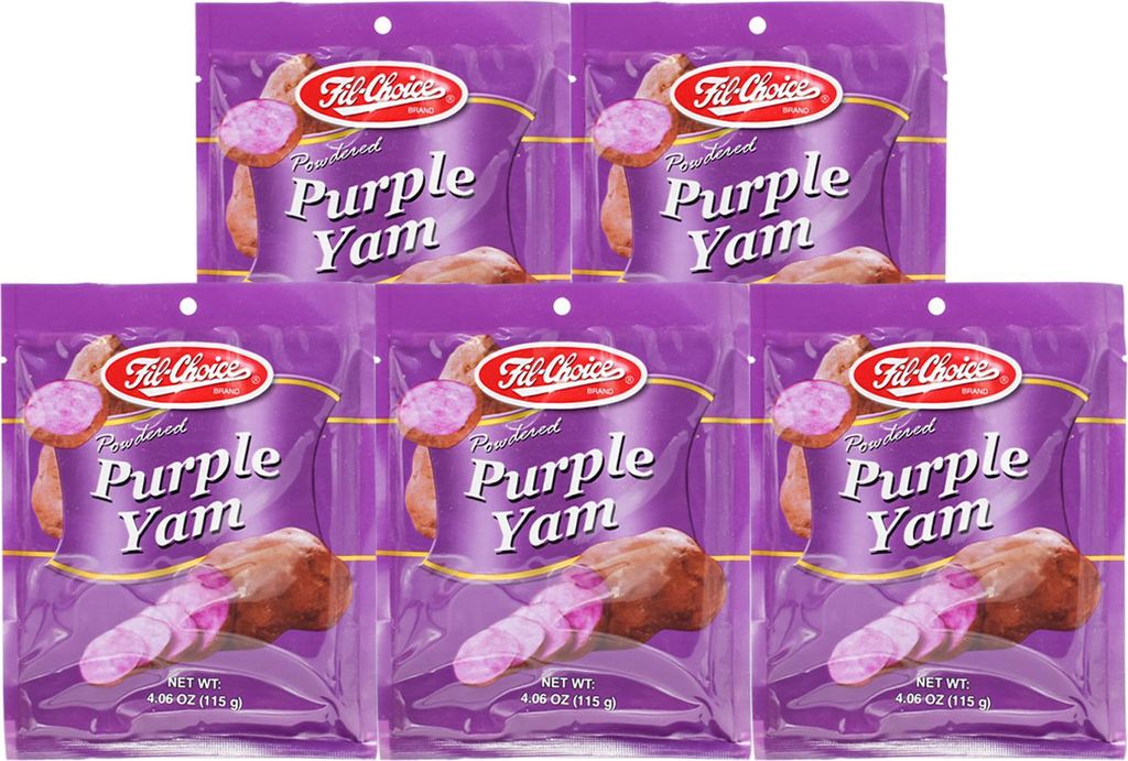 FC Ube Purple Yams Pulver getrocknet 5x115g Produktbild 