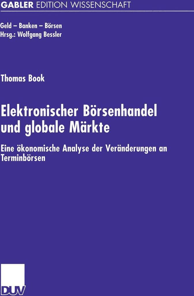 Elektronischer Börsenhandel und globale Märkte