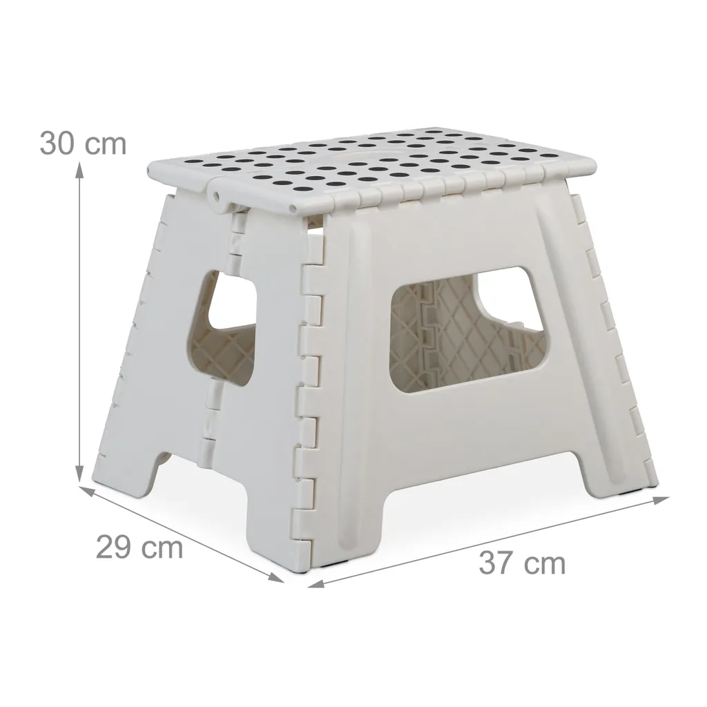 Offerta Set 4 Sgabelli Relaxdays Pieghevoli - Plastica Extra Resistente - 4
