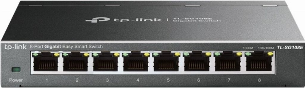 TP-Link TL-SG108E, Řízený, L2, Gigabit Ethernet Obrázek produktu 