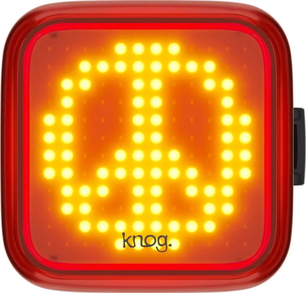 Éclairage Arrière Vélo USB Knog Blinder Noir : Fini les Piles !